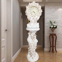 Living room floor clock European style Phoenix clock simple fashion clock new home clock retro antique creative clock