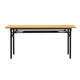 Meisi 접이식 회의용 테이블 사무실 책상 긴 테이블 바 테이블 훈련 테이블 독서 협상 간단한 활동 긴 테이블