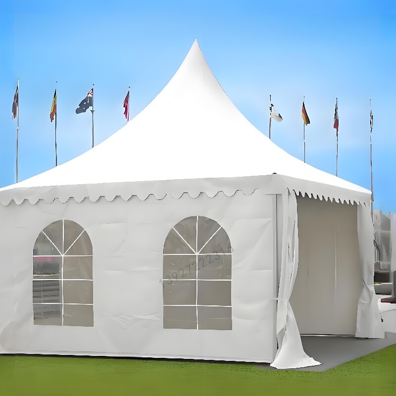 【Палатка Yuyang tent】 Двухслойный утолщенный брезент из ПВХ, непромокаемая и прочная ткань, может использоваться в течение 10-15 лет Изображение 1