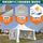 【Палатка Yuyang tent】 Двухслойный утолщенный брезент из ПВХ, непромокаемая и прочная ткань, может использоваться в течение 10-15 лет mini 3