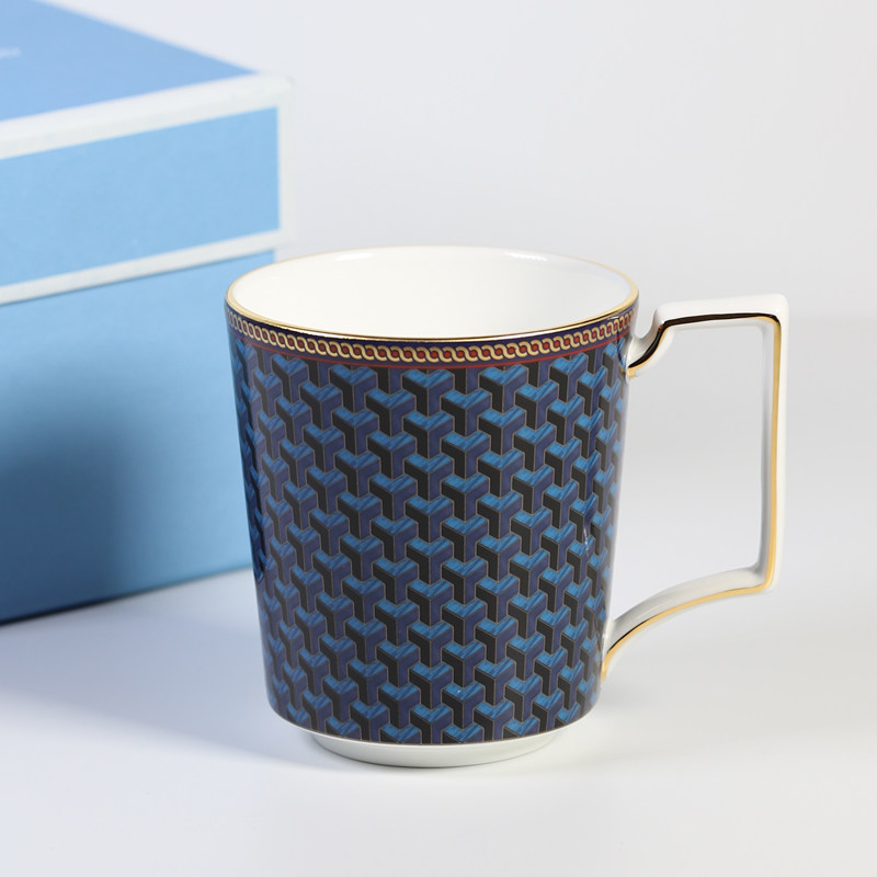 (Discontinued)Wedgwood Byzance Byzantine Bone China Tea Cup Mug Mug Gift