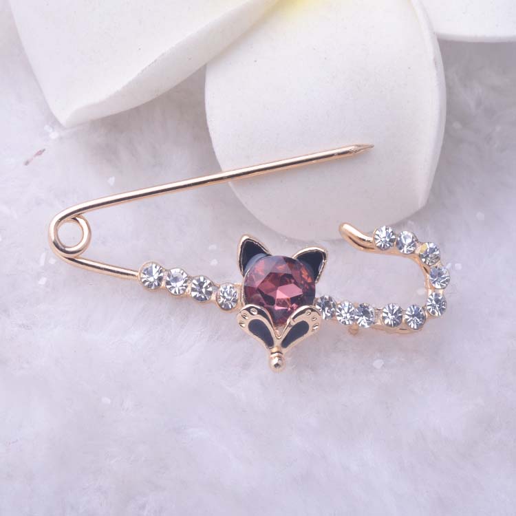 Pin mới tinh tế Hàn Quốc đơn giản phụ kiện trâm cài trâm cài áo - Trâm cài ghim cài áo