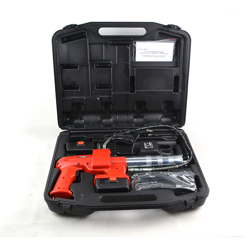 Taiwan Professional Trap Case Rechargeable Yellow Oil Gun Electric High-power Grease Plus Note HD-6000 Battery