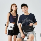 Вместительная и большая сумка через плечо для отдыха, сумка на одно плечо подходит для мужчин и женщин, 22 года