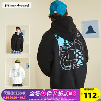 Radiohead sweatshirt mens tide brand loose hiphop handsome fried street fashion pullover underwear student popularity
