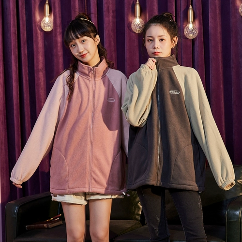 Бархатная спортивная короткая весенняя куртка для отдыха, в корейском стиле