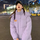 Tangshi 2023 new winter women's cotton-padded clothes, Korean style short loose-fitting jackets, long bread-padded jackets