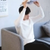 Áo len nam Tang Shi phiên bản Hàn Quốc của áo len chui đầu thẳng đan đẹp trai cổ tròn tay dài thủy triều thương hiệu áo len nam hoang dã - Kéo qua