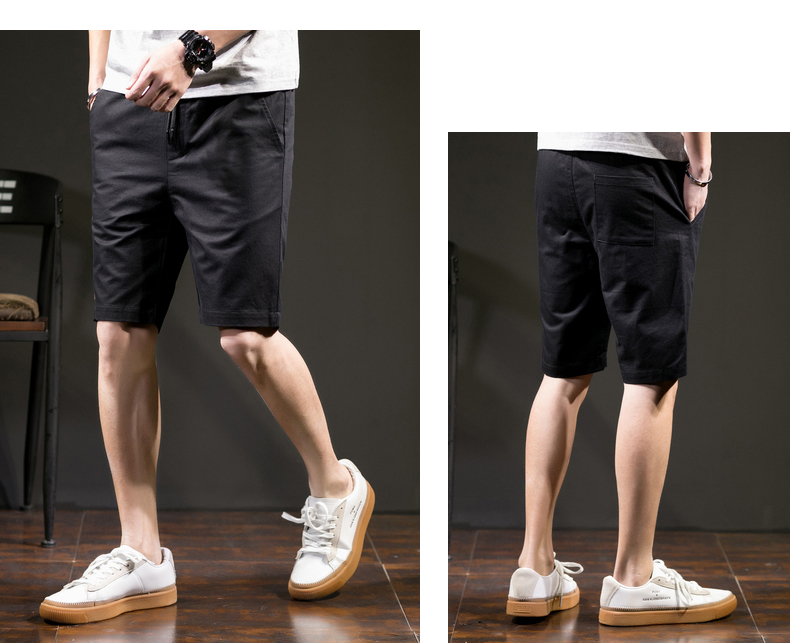 唐 2018 hè mới quần âu nam quần short nam xã hội phiên bản Hàn Quốc xu hướng quần 5 quần trẻ trung quần tây