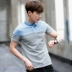 Tang Shi mùa hè mới POLO áo sơ mi nam ngắn tay nhỏ tươi màu tương phản ve áo Paul thoải mái văn chương thương hiệu thủy triều retro áo polo Polo