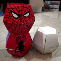 Jumping music handmade origami creative painting toys art DIY material children coated cardboard Crow playing music