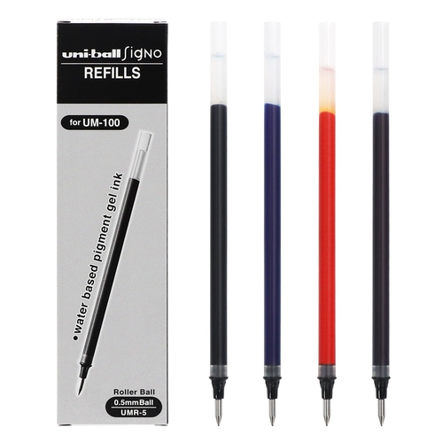 Японская японская ручка ядра Mitsubishi Pen UMR-5 Water Core UM100 Core Neutrophils Black Pen Black Pen 0,5 мм подписание ручки импортированная канцелярская ручка