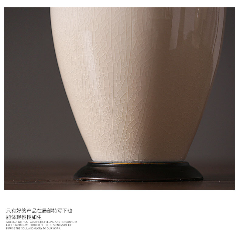 New Chinese style ceramic vase furnishing articles sitting room ark, study creative home decoration decoration vase suits for