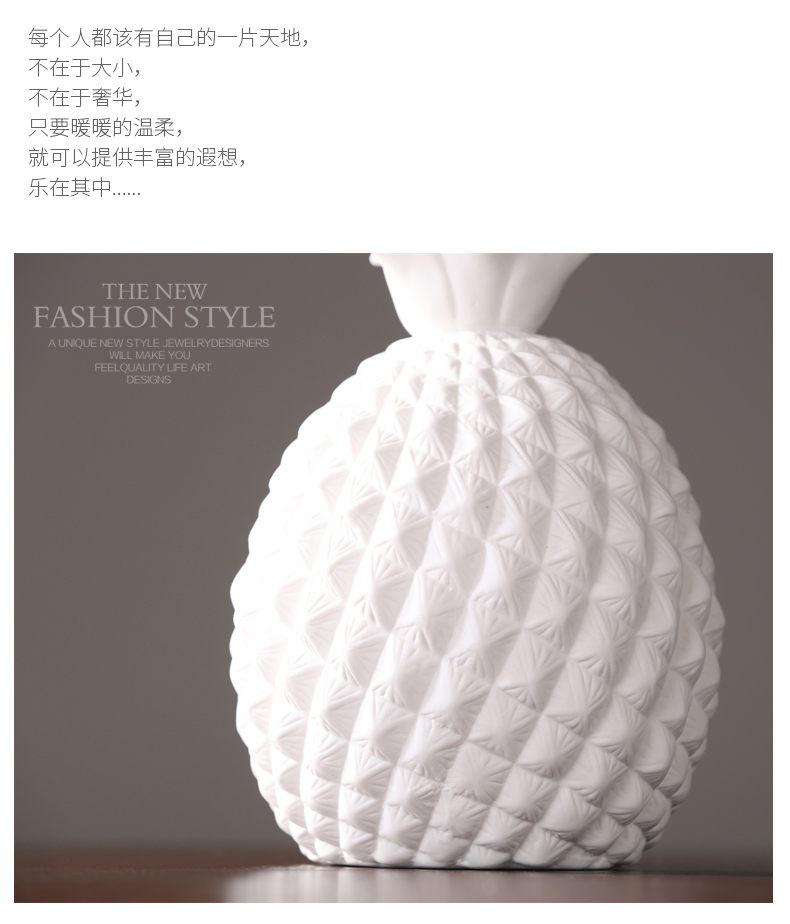 I and contracted between ceramic pineapple furnishing articles home sitting room dining - room example clothing store decoration decoration restaurant