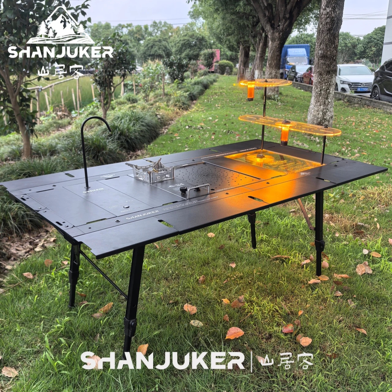 Shanjuker/5-Unit Package Outdoor Camping Igt Unit Table Foldable Portable Multi-Functional Table Shanjuker/5-Unit Package Outdoor Camping Igt Unit Table Foldable Portable Multi-Functional Table