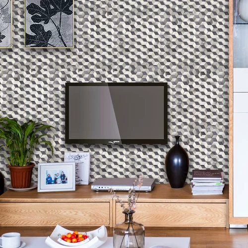 KASARO Металлическая мозаика Полая алюминиевая настенная наклейка