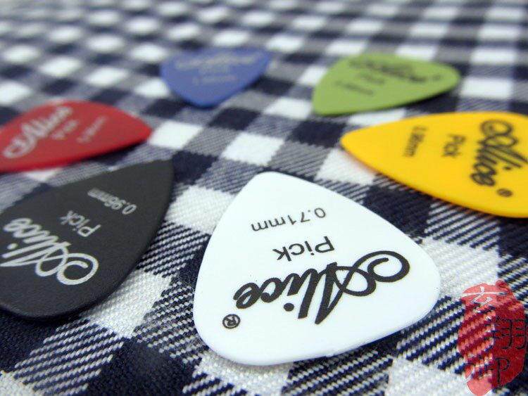 alice Alice frosted ABS dial Pike spring sheet 0 58-1 5 Thickness Bass PICK Non Glossy