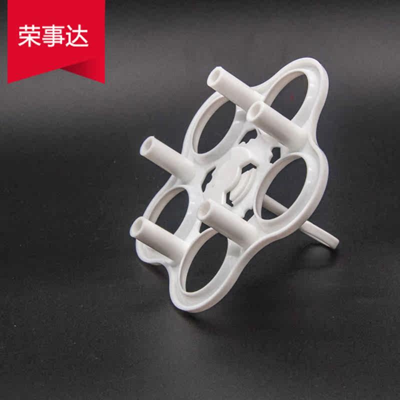 Health Preserving Pot Steamed Egg Rack Food Grade PP Material Egg-Steam Rack High Temperature Resistant Five Holes Cooking Egg Rack Cooking Universal