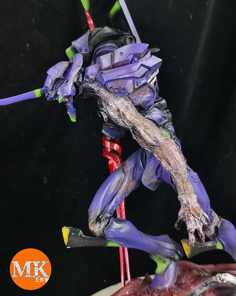 Mô hình MK GK mô hình tay trắng tại chỗ Máy đầu tiên Súng súng Langinus Gửi bục gỗ rắn - Gundam / Mech Model / Robot / Transformers gundam hg giá rẻ