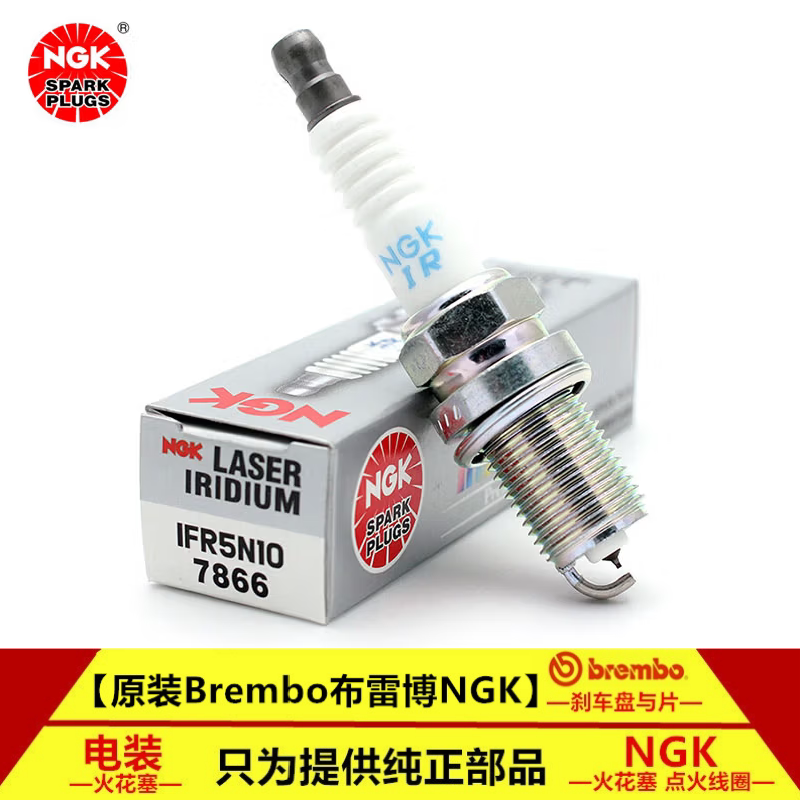Ngk Iridium Platinum Spark Plug Ifr5N10 7866 Suitable for 4.4 Land Rover Range Rover 4.2 Discovery 3 Jaguar Xfxj
