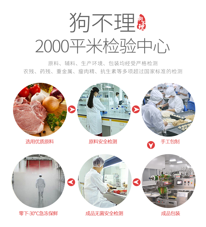 中华老字号 天津狗不理包子 420g*2袋 共24个 图6