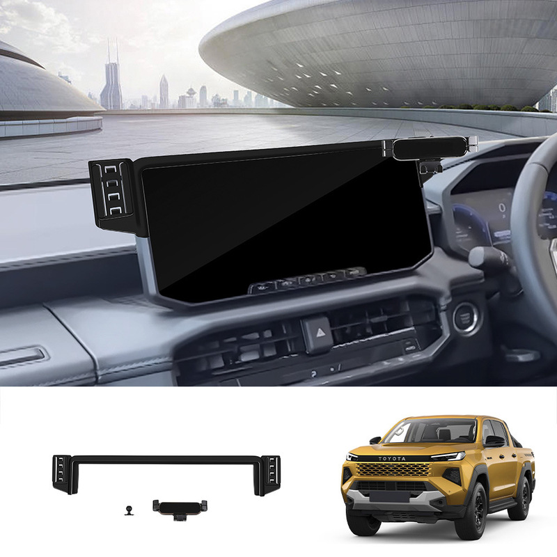 Suitable for 26 Models of Hilux Mobile Phone Holder Toyota Hilux Travo Car Navigation Holder Modification Suitable for 26 Models of Hilux Mobile Phone Holder Toyota Hilux Travo Car Navigation Holder Modification