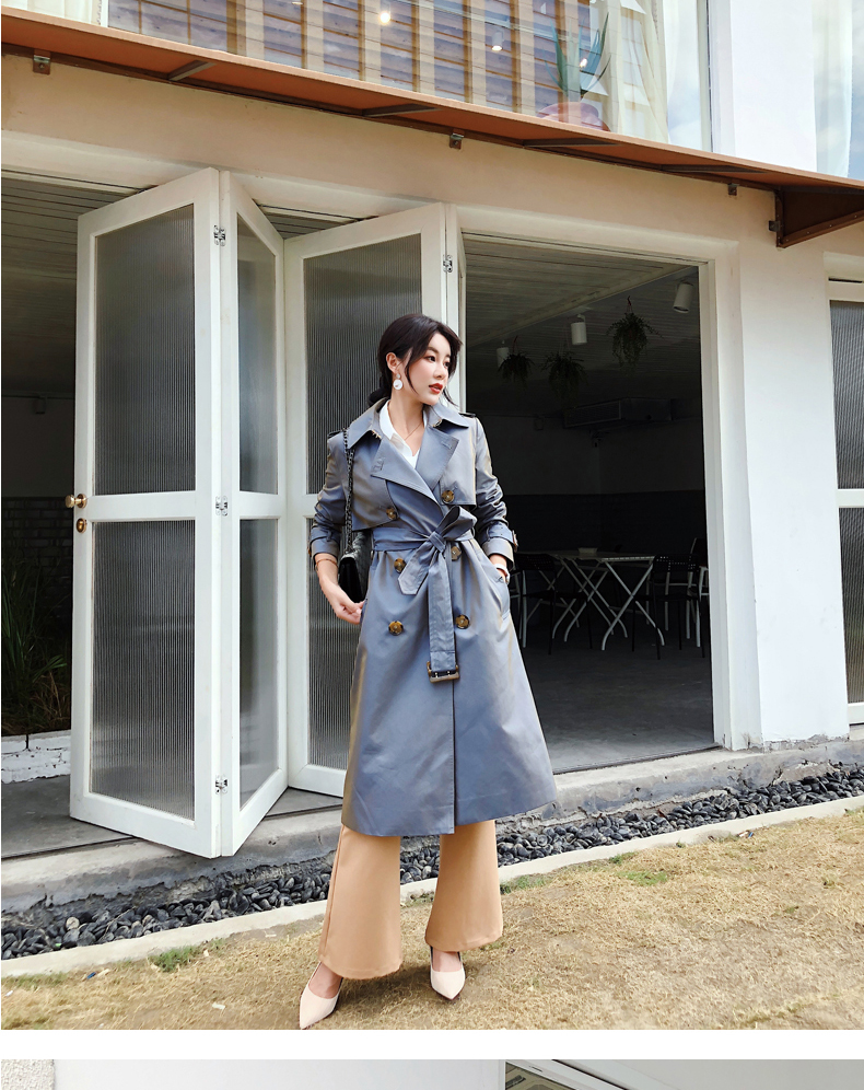 Trench pour femme en Coton - Ref 3228247 Image 15
