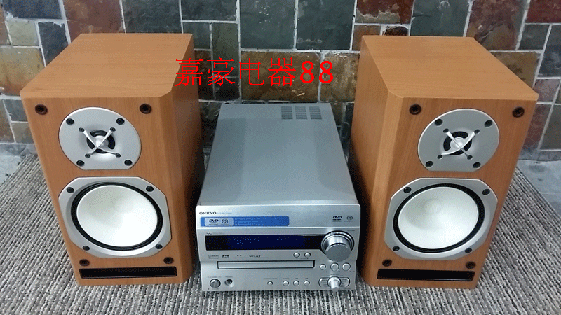 Second hand original clothing European version imported Onkyo Anbridge L-UN7 DVD Mini combined sound with remote control