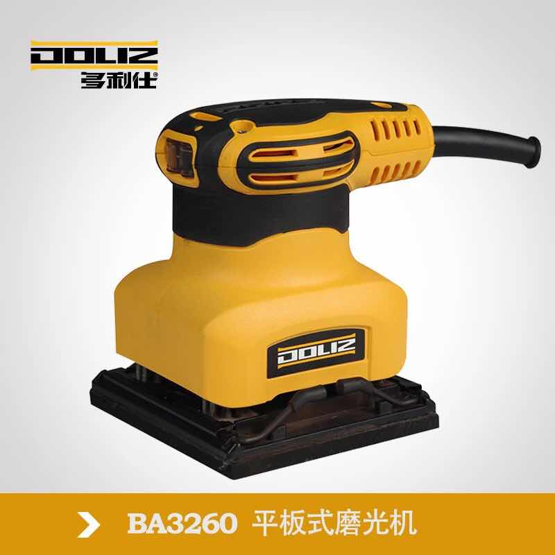 ￼ Doris BA3260 Flatbed Sander Sandpaper Machine Electric Sander Furniture Wood Paint Wood Polishing