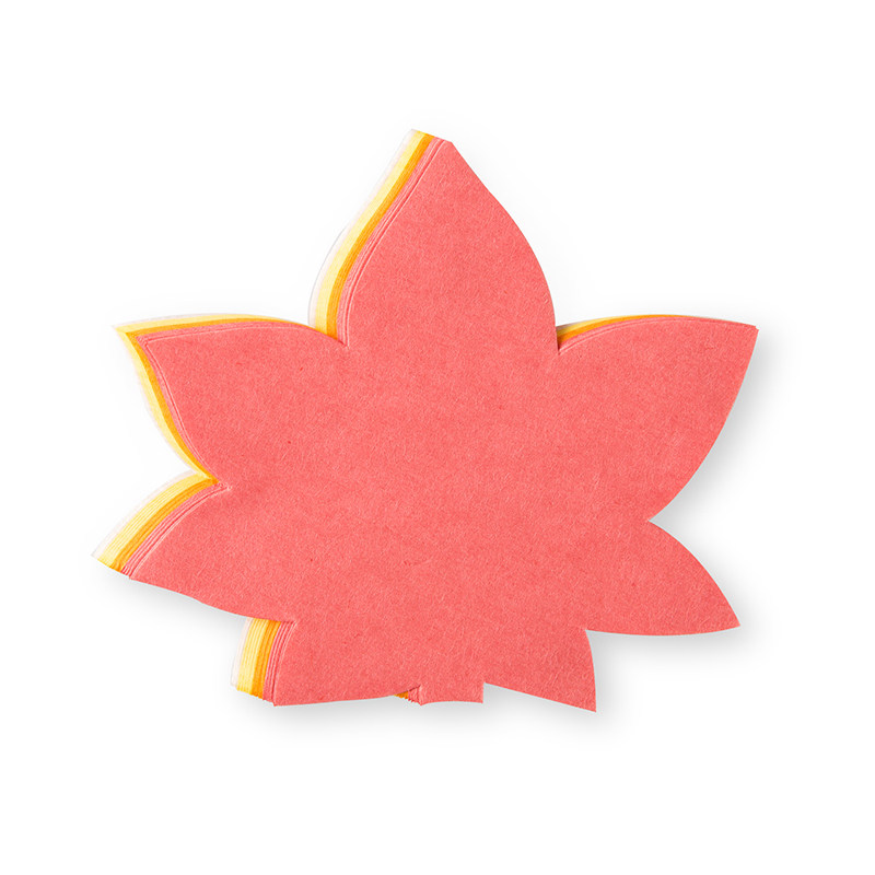 Japan imports ishikawa handmade beauty and paper baking bacon cake paper mat maple leaf 20 sheets