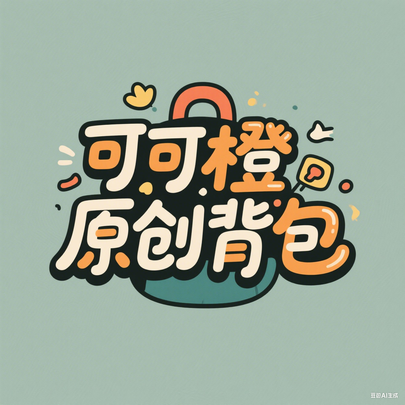 可可橙原创背包