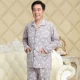 Mùa xuân và mùa thu cotton trung niên nam đồ ngủ mùa thu và mùa đông Mô hình đồ lót nam trung niên dài tay phù hợp với nhà XL đồ bộ mặc nhà cao cấp