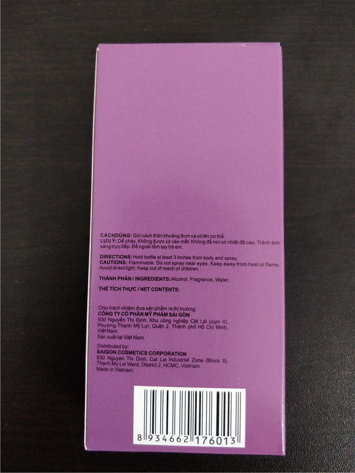 Phiên bản mới của Vietnam Saigon nước hoa nữ thanh lịch nước hoa nữ tươi 20ML - Nước hoa nước hoa calvin klein