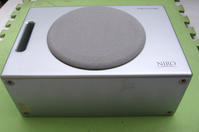 Sophisticated Japanese NIRO WSU400 subwoofer speaker wooden shell empty box 5 inches