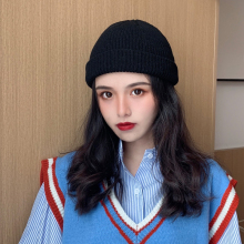 秋冬季雅韩版百搭针织帽