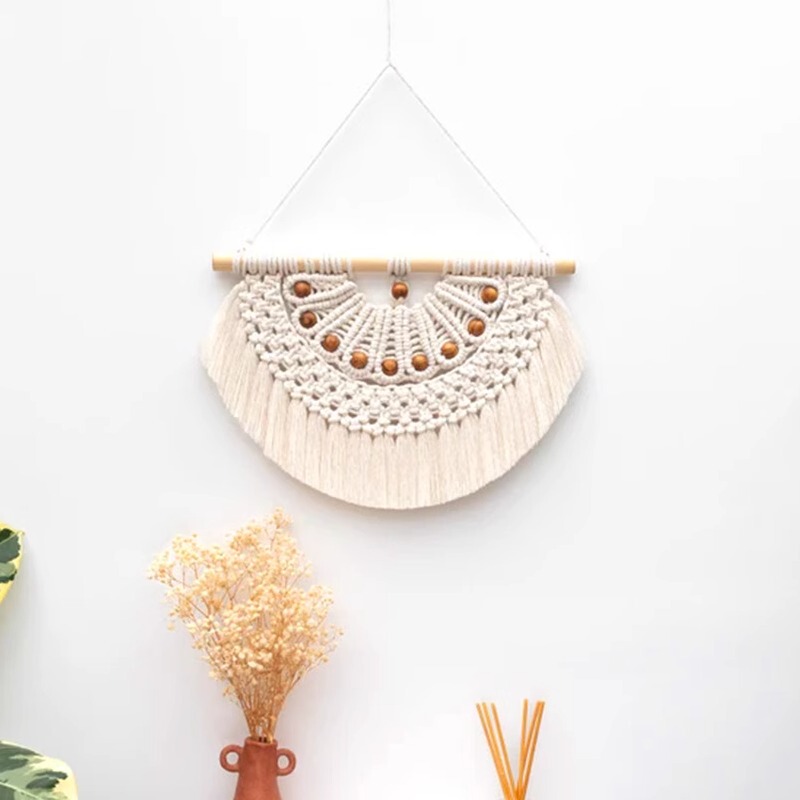 Macrame Bohemian Woven Handmade Tapestry Moroccan B&B Room Opening Wall Decoration Wall Hangings Macrame Bohemian Woven Handmade Tapestry Moroccan B&B Room Opening Wall Decoration Wall Hangings