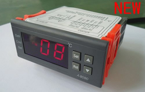 Thermostat Thermostat A-8080 Refrigeration frost alarm single sensor with thermostat STC-8080A 