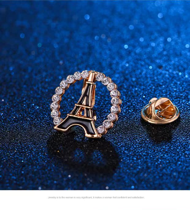 Đặc biệt cung cấp nhỏ trâm cài cổ áo pin thời trang Hàn Quốc pin khóa Thorn ngựa trâm trang trí cổ áo khóa phụ kiện cài áo nữ
