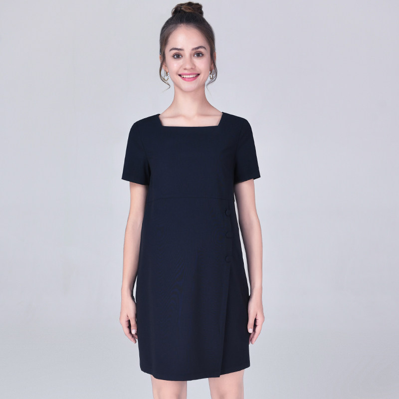 Pregnant women dress a new job interview in summer dress for small pregnant women dress fashion short sleeve to work dress