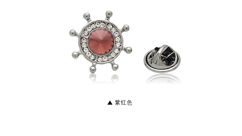 Broche en Alliage argent plaqué or - Ref 1172608 Image 8