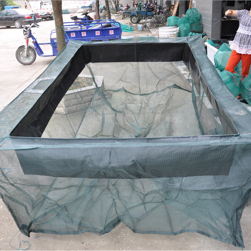 Large-gate crab cage plus along anti-escape mud loach yellow eel lobster crab thickened breeding cage fishing net set for cage-Taobao