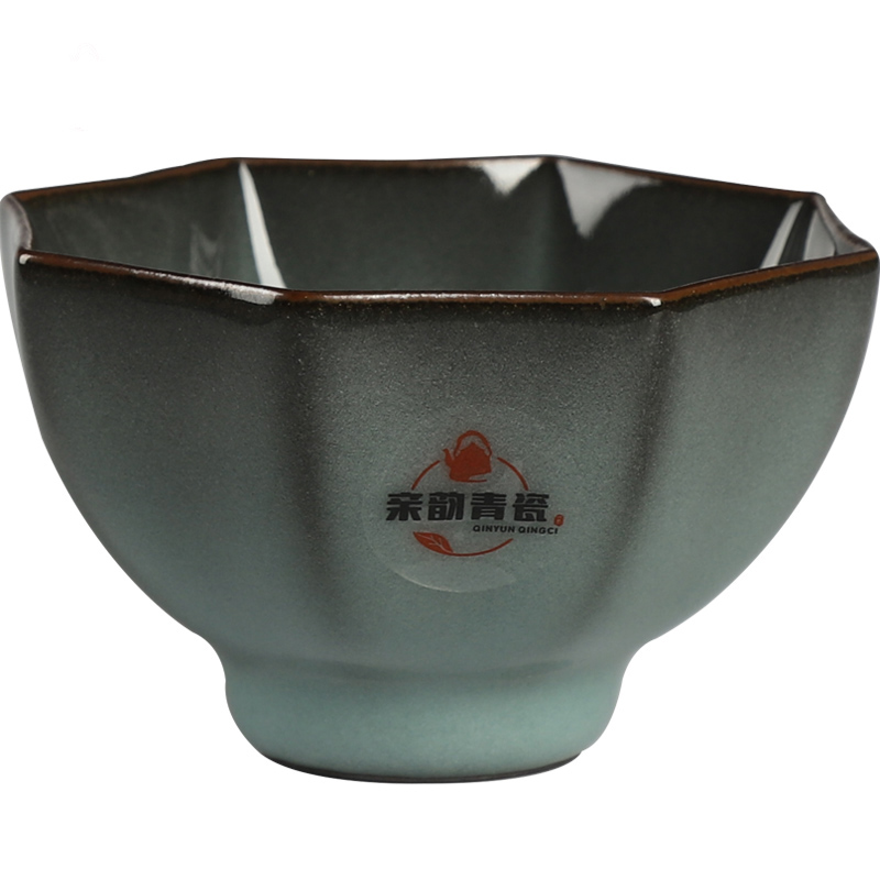 Poly real king brother celadon up tire iron kunfu tea cups sample tea cup checking ceramic masters cup single cup tea cup