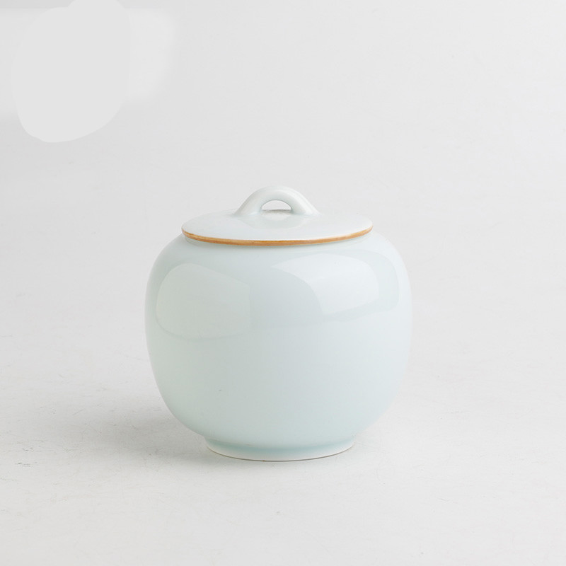 The Poly real boutique scene. Caddy fixings ceramic small mini portable travel seal pot receives moistureproof box