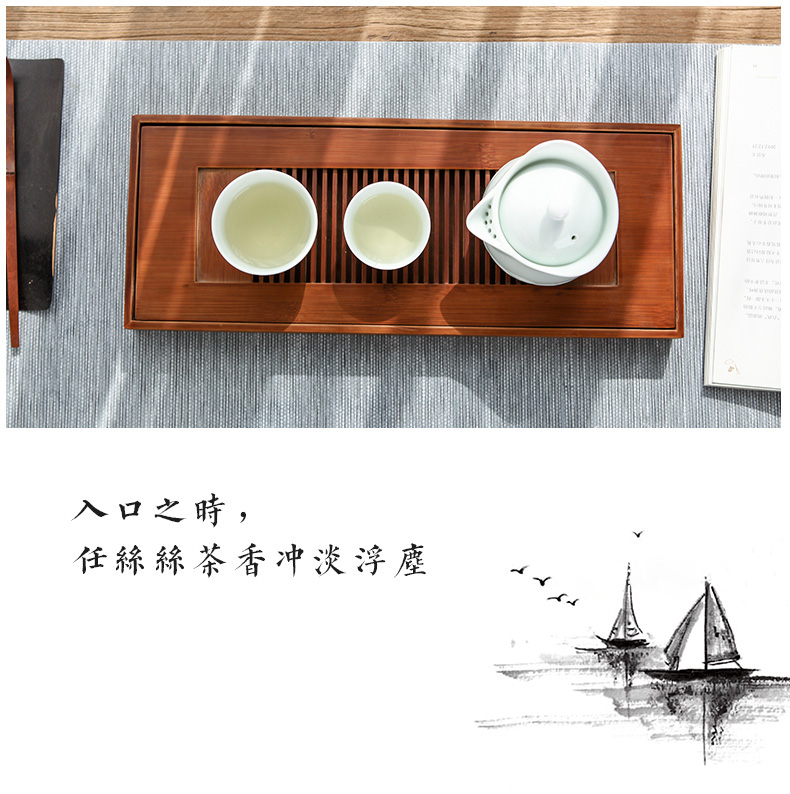 Poly real landscape is suing travel tea set home portable a pot of two cups of jingdezhen ceramic teapot
