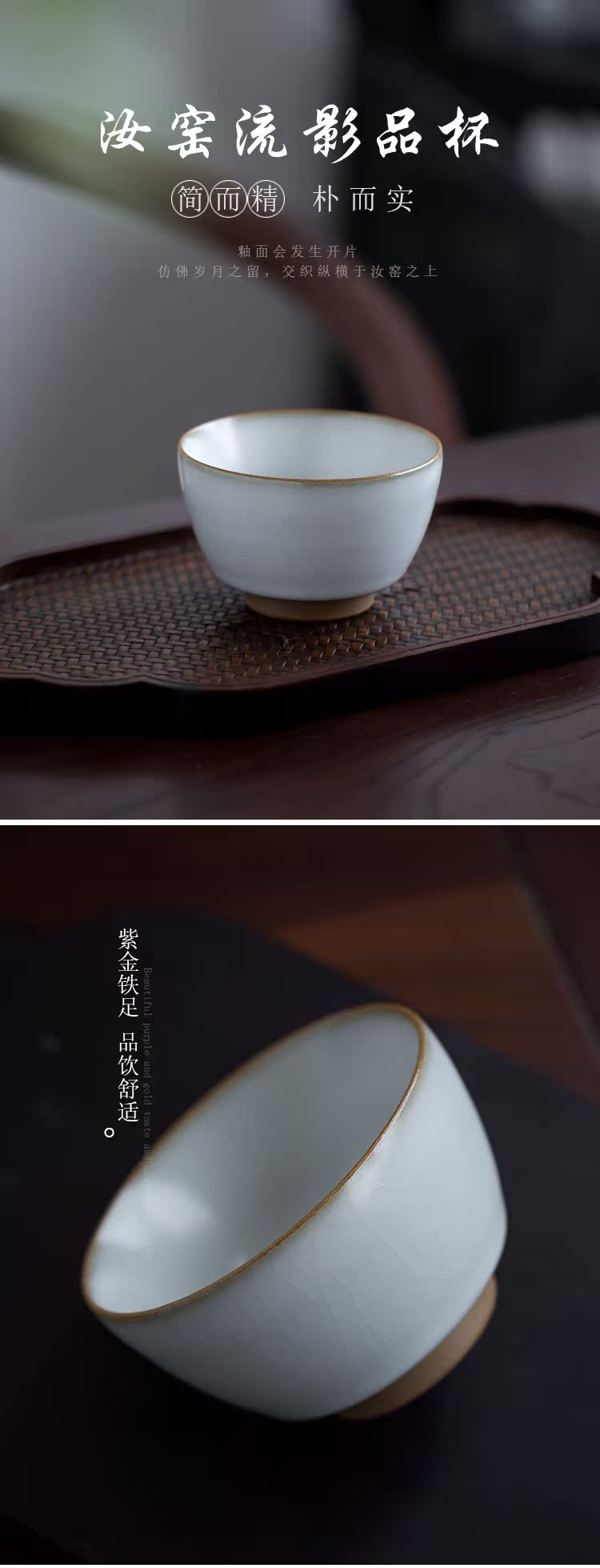 Poly real view jingdezhen your up cup can keep the master cup single CPU ceramic checking sample tea cup open tea tea set