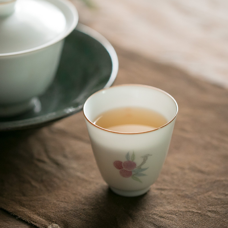 Poly real view jingdezhen south hand - made arbutus masters cup sweet white kung fu tea tea set by hand