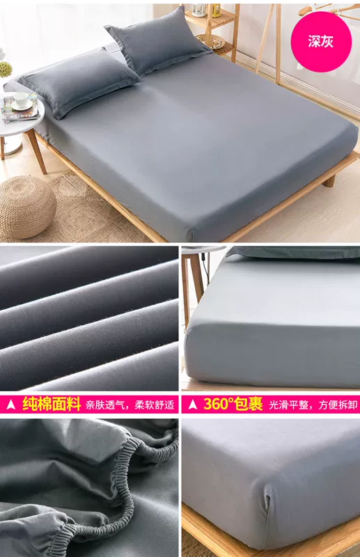 doanh nghiệp ở Nam Cực giường bông che bụi một mảnh giường bông bộ lanh 1.5m1.8 mét Simmons nệm bảo vệ - Trang bị Covers Ga chun Everon
