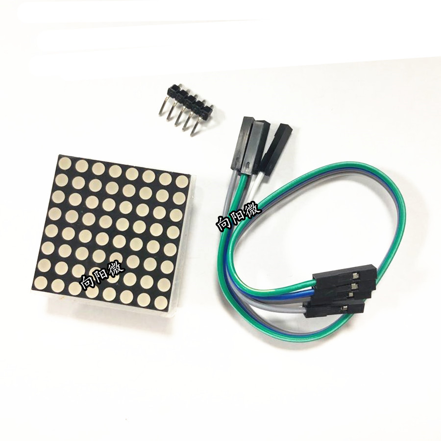 MAX7219点阵模块 控制模块 单片机控制驱动LED显示模块