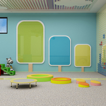 Kindergarten Wall Decoration Ring Creation Themed Spring Season Environment Placement Materials Finished Display Board Classroom Sticker