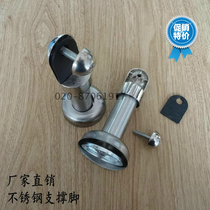 Public toilet partition accessories toilet toilet partition hardware stainless steel support foot foot bracket
